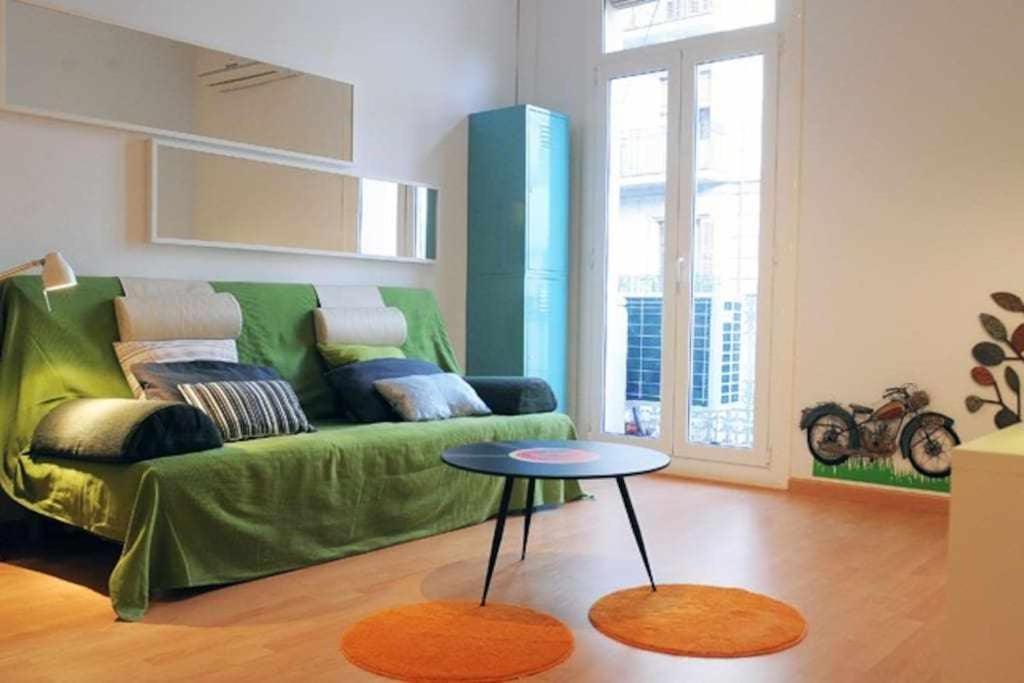 Calm Modern Apartment Barcelona Eksteriør billede