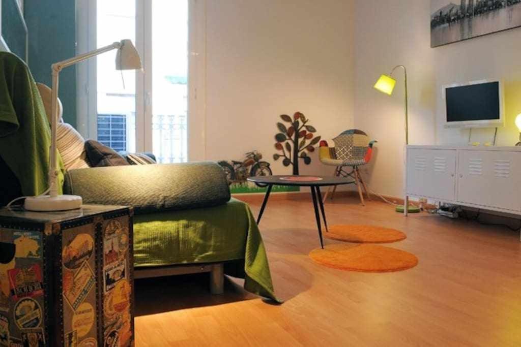 Calm Modern Apartment Barcelona Eksteriør billede