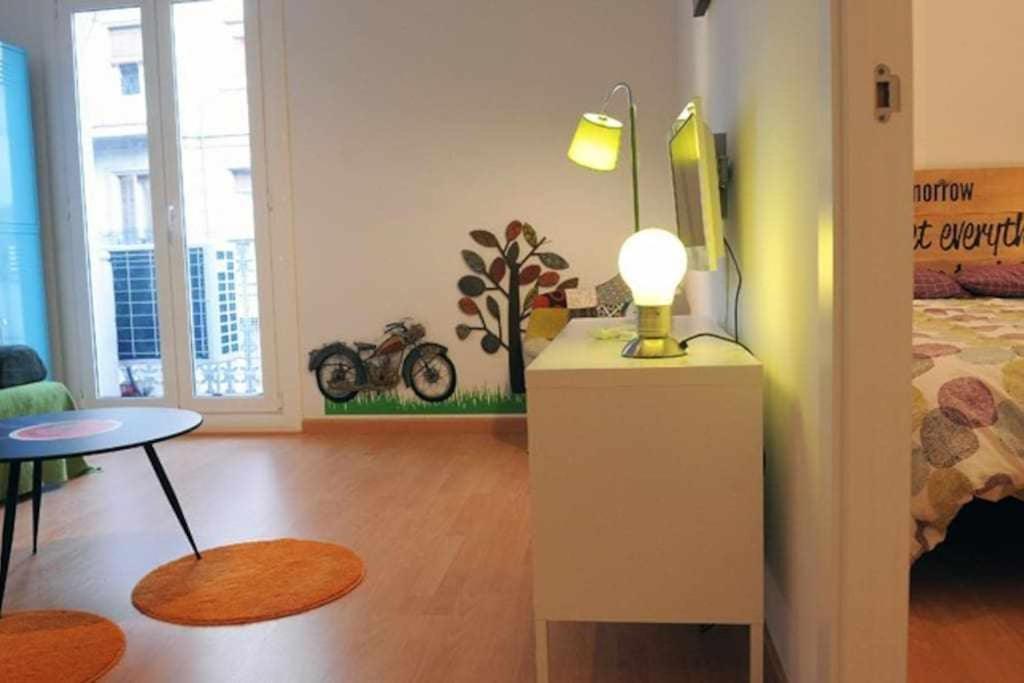 Calm Modern Apartment Barcelona Eksteriør billede